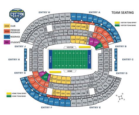 Seating Chart For Cotton Bowl Stadium – Angharad Ideas