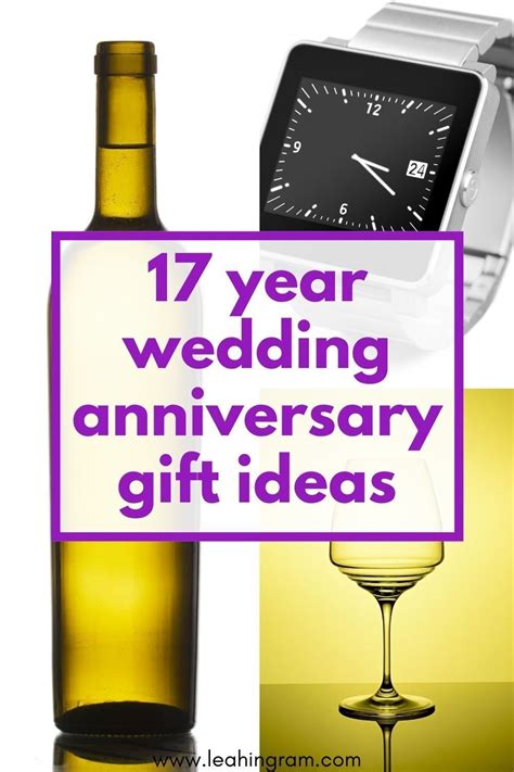 17th Anniversary Gifts | Wedding anniversary gifts, Special wedding ...