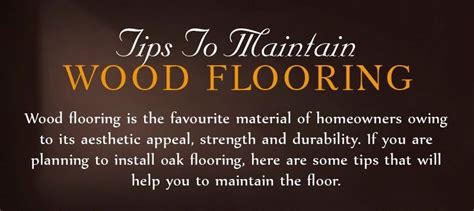 Tips to Maintain Wood Flooring