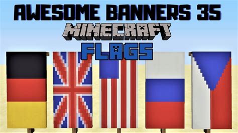 5 AWESOME MINECRAFT BANNER DESIGNS WITH TUTORIAL! #35 - YouTube