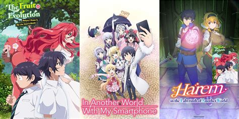 10 Isekai Harem Anime To Watch If You Love In Another World With My ...