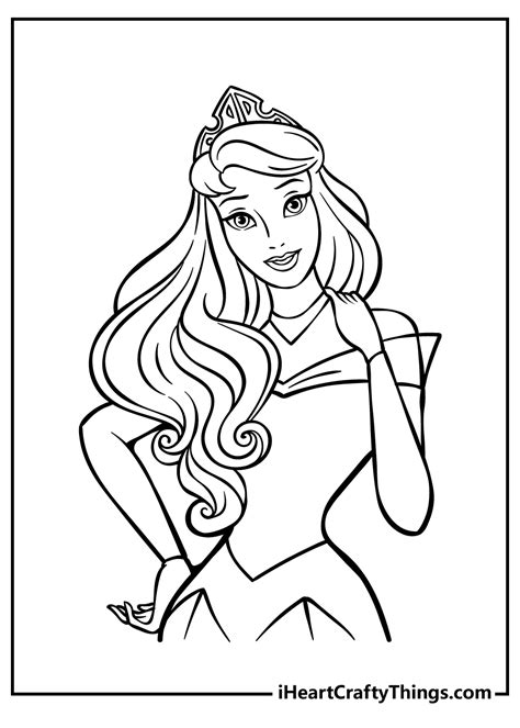 Sleeping Beauty Coloring Pages For Kids