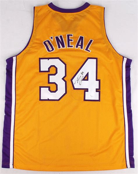 Shaquille O'neal Lakers Jersey - Seblaktumplekb