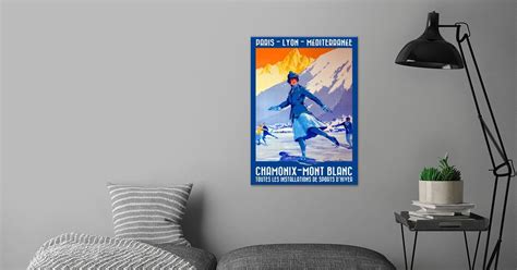 '1924 Olympics Promo' Poster by Rockett Graphics | Displate