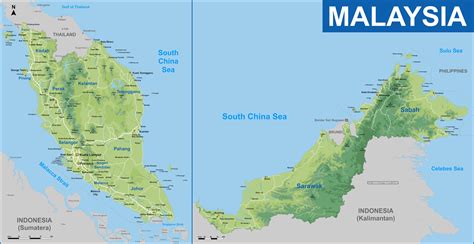 Malaysia Map