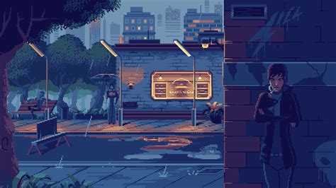 コレクション pixel art rainy city gif 415101-Pixel art rainy city gif