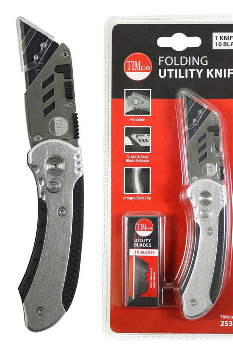 Folding Utility Knife & Blades