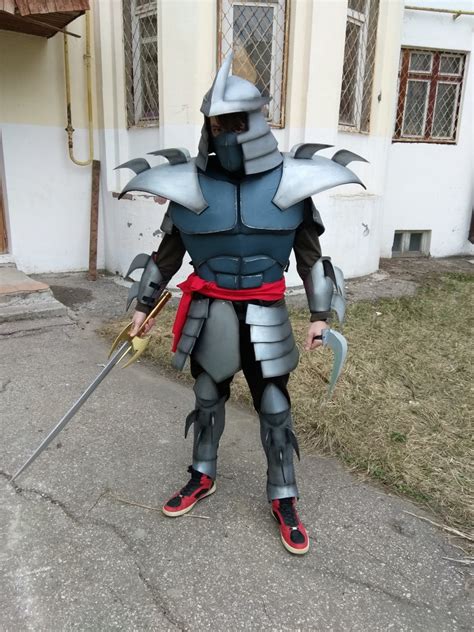 Shredder TMNT cosplay costume complete made to order | Etsy