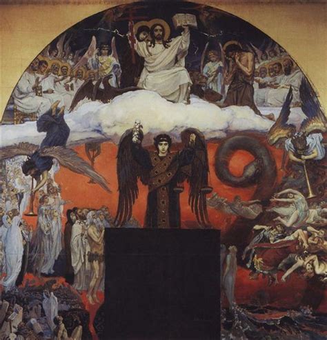 Judgement Day, 1885 - 1896 - Viktor Vasnetsov - WikiArt.org