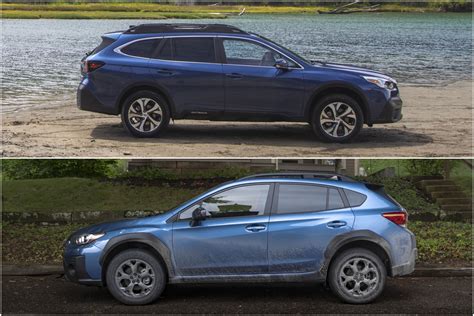 2021 Subaru Crosstrek vs. 2021 Subaru Outback: Worth the Upgrade? | U.S ...