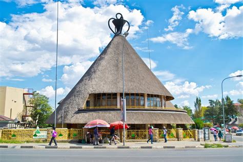 Maseru, Lesotho - Mokorotlo hat-shaped building : r/Lesotho