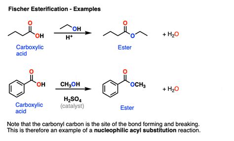 Fischer Esterification - Carboxylic Acid to Ester Under Acidic ...