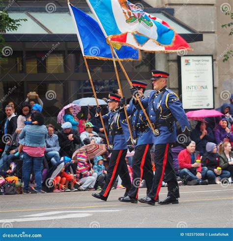 Edmonton City Police in Dress Uniform Editorial Stock Photo - Image of ...