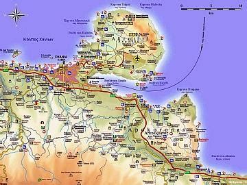 Souda Bay Map