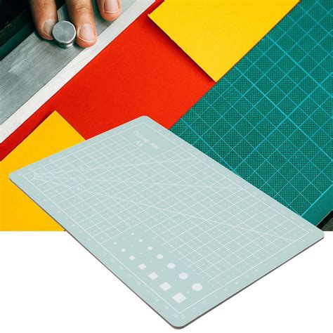 Ccdes A5 Grid Lines PVC Cutting Mat Self-healing Paper Leather Fabric ...