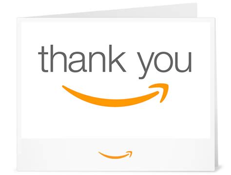 Thank You (Smile) - Printable Amazon.co.uk Gift Voucher: Amazon.co.uk ...