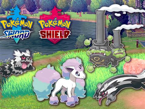 Pokemon Images: Pokemon Sword And Shield Galarian Forms