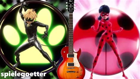 Ladybug S And Cat Noir S Transformation On Guitar Miraculous Fanmade ...