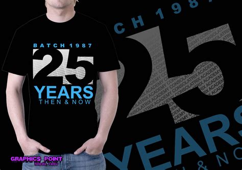 BATCH 1987 T-SHIRT GRAPHICS CONCEPT - GRAPHICS POINTPHILIPPINES