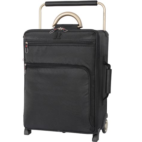 It Luggage 21" Ultra Lightweight 2-Wheel Carry-On Luggage, Black | eBay