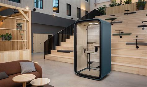 Custom-Made Office Pods by Framery and Ultra