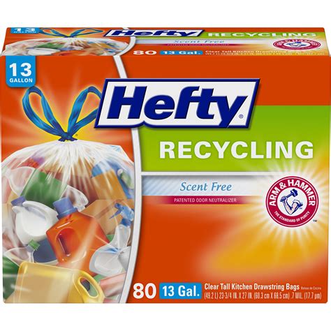 Hefty Recycling Trash Bags