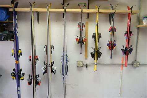 The Bens: Tell a Diy ski rack for garage