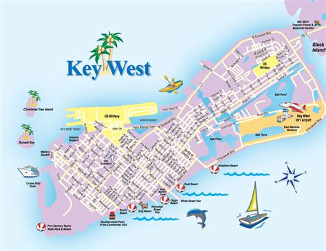 Map Of Key West Florida Attractions - Printable Maps