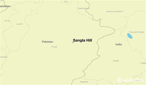 Where is Sangla Hill, Pakistan? / Sangla Hill, Punjab Map - WorldAtlas.com