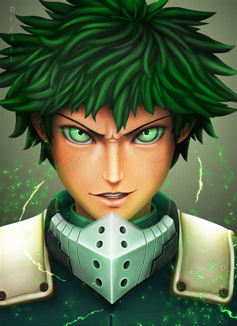 Deku (Full Cowl) by Dij-Art on DeviantArt