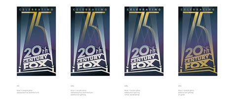 75th Anniversary Logo | 20th Century Fox :: Behance