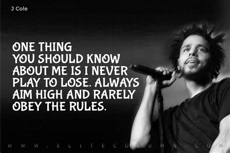 50 J Cole Quotes That Will Motivate You (2023) | EliteColumn