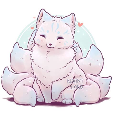 Cute Drawing Anime Arctic Fox Pikpng Clipartmag Pinclipart ...