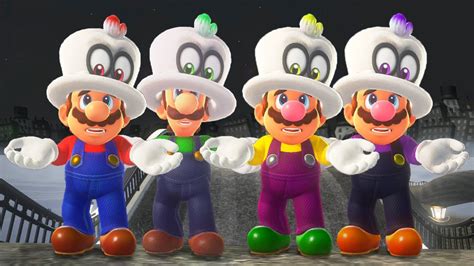 Mario And Luigi And Wario And Waluigi