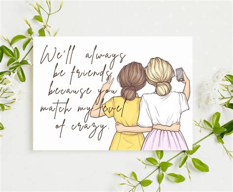 Printable Best Friend's Birthday Card, Instant Download Card,Funny Card ...