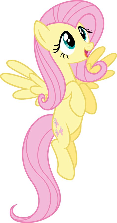 Mlp Fluttershy Happy Vector