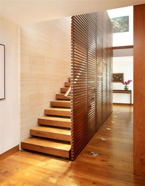 Modern Interior Staircase Materials Photo