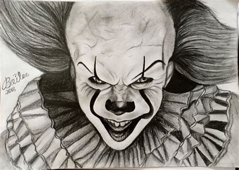 Easy Drawings Of Pennywise Head