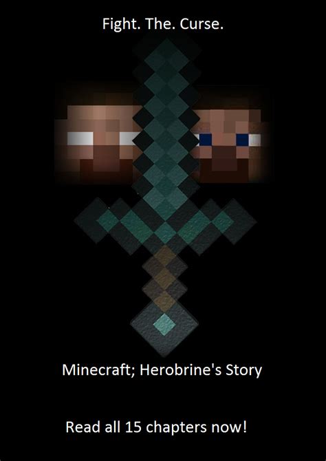 Minecraft: Herobrine's Story poster by Princessofdark0 on DeviantArt