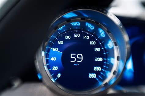 Volvo Concept Coupe Interior - Speedometer design - Car Body Design