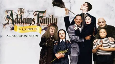 Addams Family Font Download - All Your Fonts