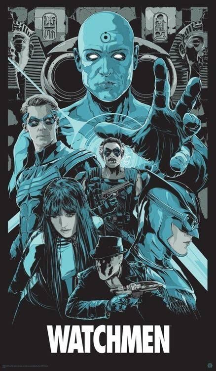 Watchmen | Movie posters design, Mondo posters, Alternative movie posters