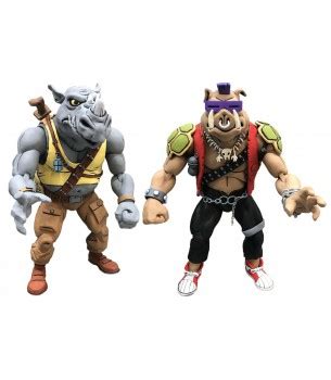 Teenage Mutant Ninja Turtles: Classic TMNT Cartoon Bebop & Rocksteady ...