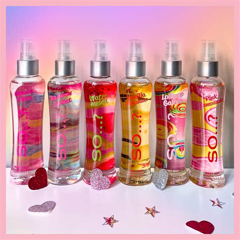 Vanilla Body Mist & Body Spray – So...? Fragrance