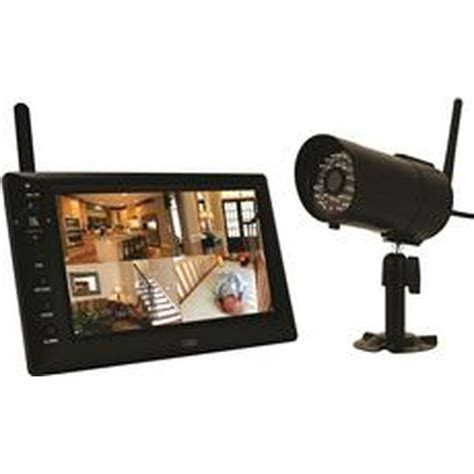 First Alert Indoor/Outdoor Digital Wireless Single Camera System With 7 ...