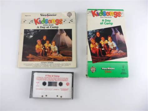 VHS KIDSONGS A Day At Camp (VHS, 1990) View-Master Video HI FI EUR 14 ...