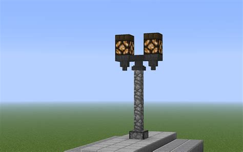 Old style lamp post | Minecraft lamp, Minecraft designs, Minecraft