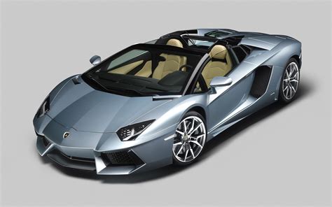 Silver Lamborghini Aventador sports coupe, Lamborghini, Lamborghini ...