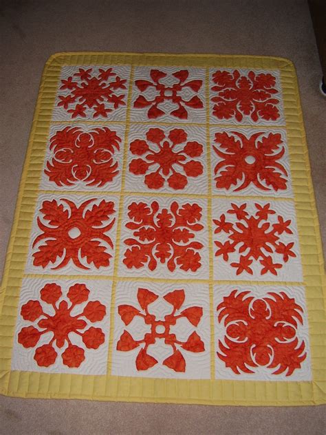 Hawaiian Quilt Patterns Hawaiian Quilt Pineapple Patterns Quilts Patch ...