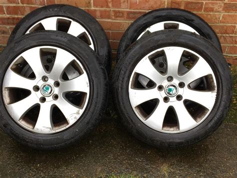 Alloy wheels from Skoda superb 5x112 | in Gosport, Hampshire | Gumtree